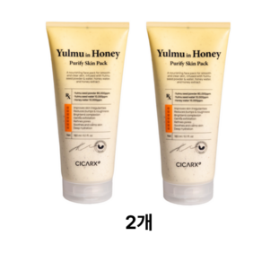 시카알엑스 율무인허니 퓨리파이 스킨팩 180ml 율무팩 모공케어 좁쌀 각질케어 쿨링진정 피부톤개선 피부결개선