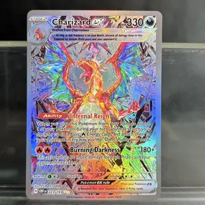 PKM 싱글 프로시 카드 포일 차리자드 시리즈 VMAX 취미 수집품 게임 컬렉션 PTCG