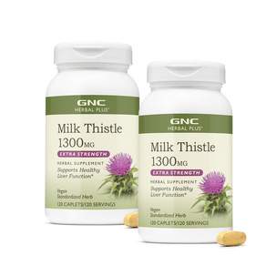 지엔씨 밀크씨슬 1300mg 엑스트라 스트렝스 GNC Milk Thistle