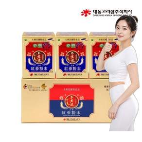 홍삼 분말세트 쇼핑백동봉 활력관리 중년건강 명절 선물 홈쇼핑