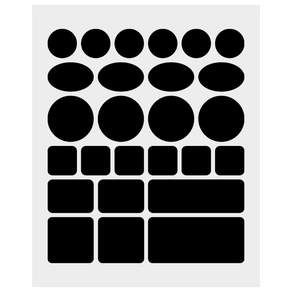 문콕 범퍼콕 스크래치 커버 스티커 / 땜빵 스티커 흠집커버 26P