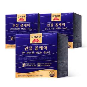 고려은단 관절 올케어 콘드로이친 MSM NAG [콘드로이친 1200mg] 30포