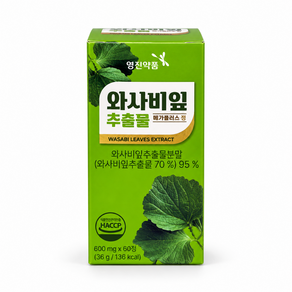 영진약품 와사비잎추출물 메가플러스 정 36g