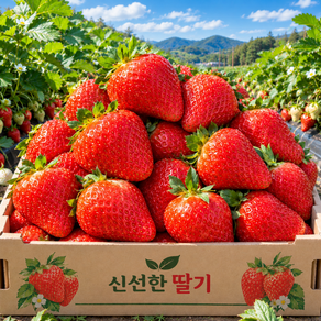 [백화점납품용] 프리미엄 설향딸기 고당도 딸기