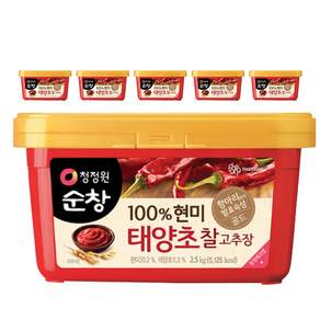 청정원순창 100% 현미 태양초 찰고추장