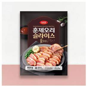 사세통상 훈제오리슬라이스 플러스 800g 6개