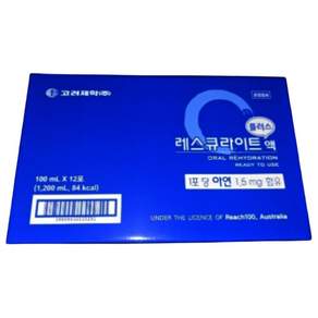고려제약 레스큐라이트 플러스액