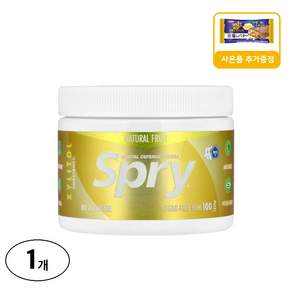 Xlear 자일러 Spry 츄잉껌 과일 무설탕 100개입 사은품 추가증정