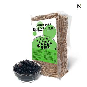네이쳐티 타피오카 펄 보바2.5 타피오카펄 1kg 버블티 [당일발송]