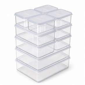 국내생산 BPA FREE 밀폐용기 10종 반찬통세트