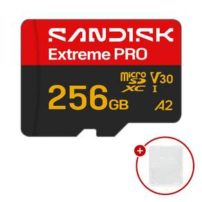 샌디스크 마이크로SD카드 Extreme PRO 익스트림 프로 SDSQXCJ + SD카드 케이스 패키지