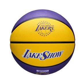 윌슨 NBA 팀 에디션 LA레이커스 농구공 7호볼 고무농구공 WZ4033914XB07