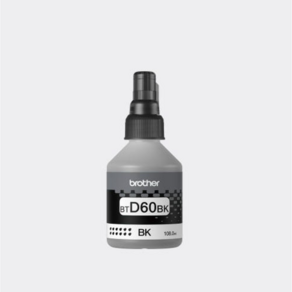 브라더 잉크 프린터 프린트 정품 잉크 BT D60 BK 블랙