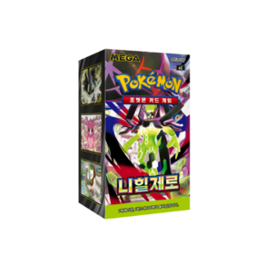 포켓몬 카드게임 TCG 메가 확장팩 니힐제로 1박스 미개봉 (30팩/한글판)