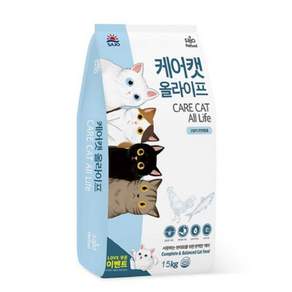 사조 전연령 케어캣 올라이프 건식사료