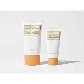풀리 쌀세라 수분 선크림 50ml+30ml 기획세트 비건 화잘먹선크림