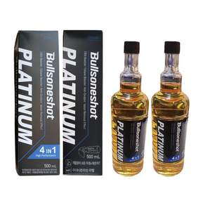 1+1 불스원샷 플래티넘 불소원샷 불스원 디젤 500ml 4in1