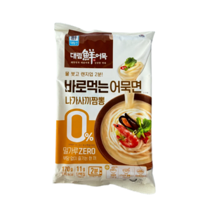 대림 바로먹는어묵면 나가사끼짬뽕 170g
