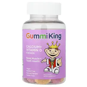 유명한 좋은 상품들 GummiKing (구미킹) 어린이용 칼슘+비타민D 구미젤리 60개 빠르게배송해드립니다