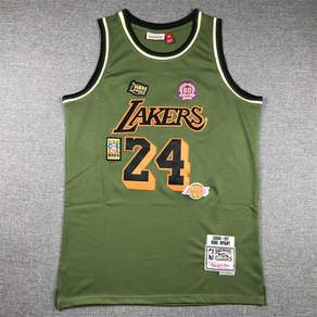 NBA 로스앤젤레스 레이커스 24번 선수 코비 브라이언트 농구 유니폼 상의 민소매 조끼 티셔츠