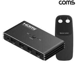 PC컨버터 COMS HDMI 2대1 KVM 스위치 2대 PC제어(리모콘포함) v2.0 79000EA 1EA