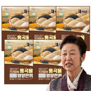 정가네 최금자장인 통곡물 영양한끼 식사대용 귀리 통밀 건강식 아침식사 간편식
