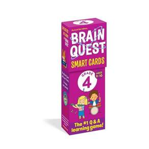 Brain Quest Smart Cards Grade 4: 9~10세 미국판 9781523517299 2420099