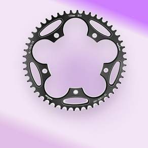 기원전 130년경 50/52/54/56/58/60T 라운드 내로우 와이드 스프로킷 MTB 로드 바이크 체인휠 알루미늄 자전거 체인링