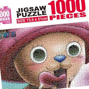 직소퍼즐 1000pcs 학산퍼즐 원피스 모자이크 쵸파 수제작 수공예