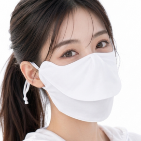 르쏘 자외선차단 숨쉬기 편한 오픈 마스크 햇빛가리개