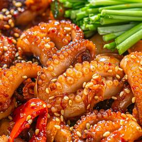 통통한 쭈꾸미와 매콤한 양념의 만남 팔팔쭈꾸미 500g 주꾸미 쭈꾸미 쭈꾸미볶음 야식 안주 캠핑