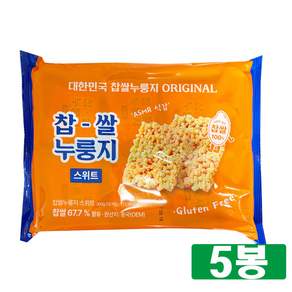 메고지고 찹쌀누룽지 스위트 쌀과자 12p