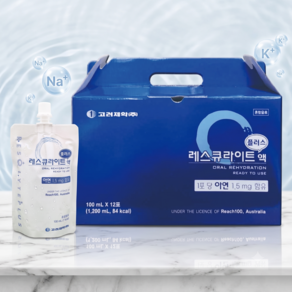 마시는 전해질 이온음료 레스큐라이트 플러스액 (1BOX - 6BOX)