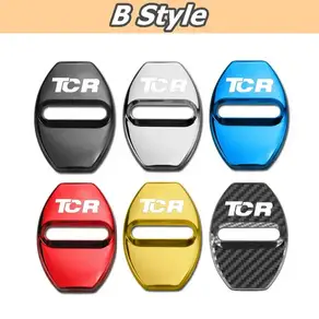 폭스바겐 골프 MK7 MK7 5 TCR GTI 도어 보호 커버 스테인리스 스틸 스티커