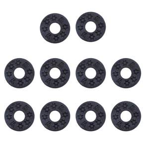 기타 스트랩 잠금을 위한 10Pcs 고무 기타 스트랩 블록 스트랩 보호 잠금 장치