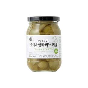 담가 국내산 오이 할라피뇨 피클