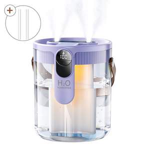 Craftsy 가정용 가습기 1.5L 무드등 무소음 대용량 듀얼미스트 휴대용 가습기