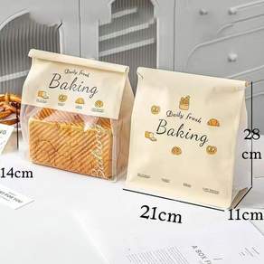 베이킹용 투명 패키지 백 개 빵 식품 포장 대중소호 투명 철선 밀봉 공장 직접 판매