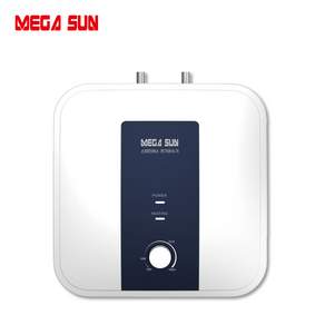 메가썬 스텐 전기온수기 30리터 상향식 바닥형 30L 스테인레스