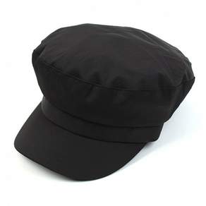유니버셜케미스트리 남녀공용 헌팅캡/베레모 Cool Shiny Black Marine Cool Shiny Black Marine Cap