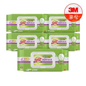 3M 스카치브라이트 물걸레 청소포 더블액션 플러스