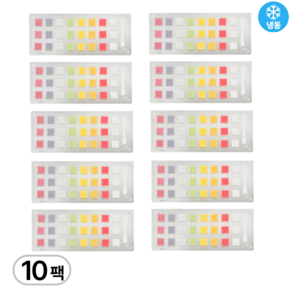 과일큐브치즈MIX 8 가지맛 와인안주 과일치즈 90g 10개
