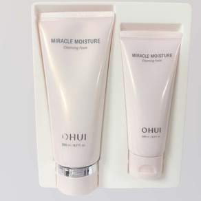 오휘 미라클 모이스처 클렌징 폼 세트 (200ml+100ml)