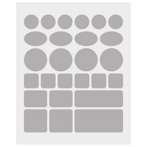 문콕 범퍼콕 스크래치 커버 스티커 / 땜빵 스티커 흠집커버 26P