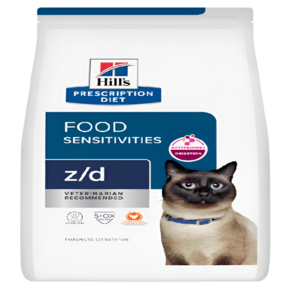 힐스 고양이 캣 푸드센서티브 z/d 사료 정품보장, 1.81kg, 1개, 식이민감성+아토피