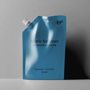 비오 에잇퍼센트 섬유유연제 시그니처향 1.5L 리필형 파우치 고농축 섬유유연제
