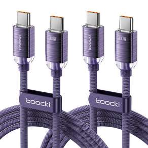 Toocki 100W C to C PD 초고속 충전 케이블