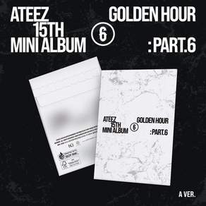에이티즈 (ATEEZ) - 15TH MINI ALBUM [GOLDEN HOUR : Part.6][POCAALBUM][A VER.]
