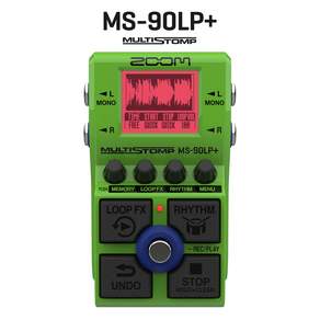 ZOOM MS-90LP+ MultiStomp 이펙터 멀티 스톰프박스 루퍼 페달 줌