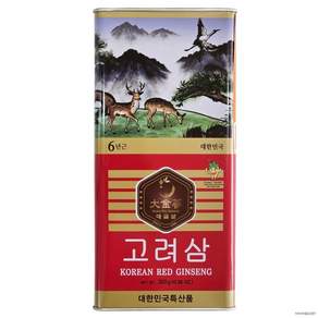 고려홍삼 6년근 홍삼 캔대편 20뿌리이하 금산홍삼 발효홍삼 홍삼뿌리 말린홍삼 뿌리홍삼, 1개